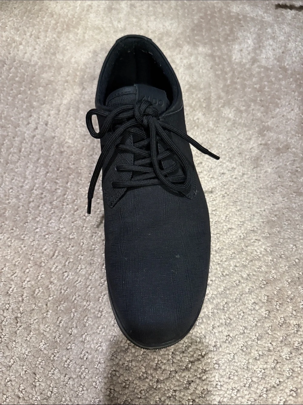Aldo Black Men's Lace-Up Oxford Shoes